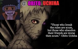 Obito Temp 2 Meme Template