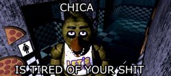 Chica Meme Template