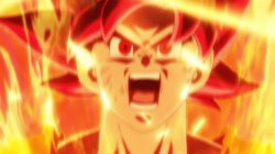 Goku Red hair GIF Meme Template