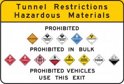 Pennsylvania Turnpike Restricted Materials Meme Template