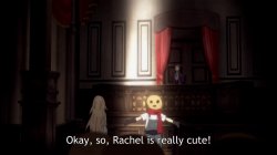Okay, so, Rachel is really cute Meme Template