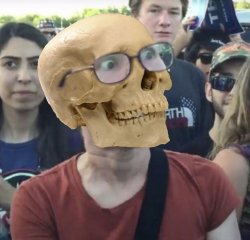 Triggered Skeleton Meme Template