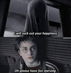 Harry Potter Dementor Meme Template