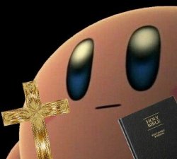 Kirby cross Meme Template