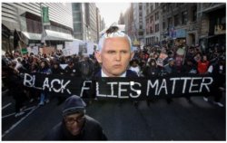 Judas Pence "Black Flies Matter" Meme Template