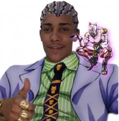 Yoshikage Pose Meme Template