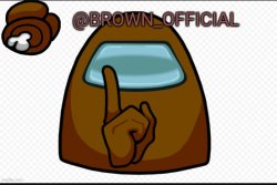 Brown_official announcement template Meme Template