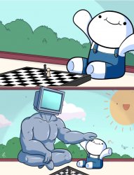 TheOdd1sOut Supercomputer Meme Template