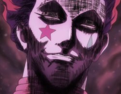 Hunter × Hunter Hisoka Morow face 2 Meme Template