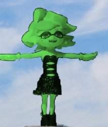 Marie T posing Meme Template