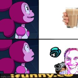 Spinel like Chocky milk Meme Template