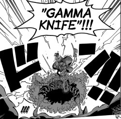 One Piece Trafalgar D. Water Law Gamma Knife Meme Template