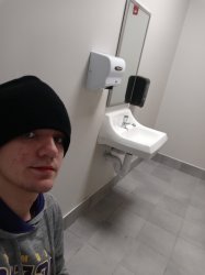Me and school bathroom Meme Template