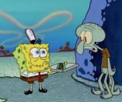 Spongebob and Squidward Meme Template