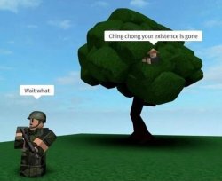 chingchong your existence is gome Meme Template