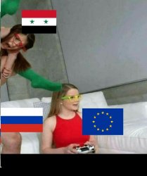 russia syria eu Meme Template