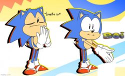 Sonic Boi Meme Template