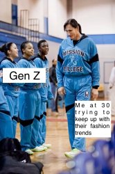 Me vs Gen Z Meme Template