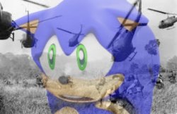 Sonic veitnam war Meme Template