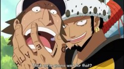 One Piece Trafalgar D. Water Law Think we're gonna wait for that Meme Template