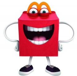 Happy Meal white background Meme Template