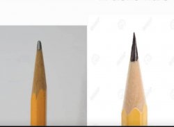 Sharp vs Dull pencil Meme Template