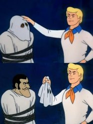 Scooby do reveal Meme Template