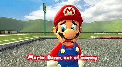 Smg4 Mario damn, out of money Meme Template