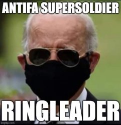 Joe Biden Antifa supersolider Meme Template