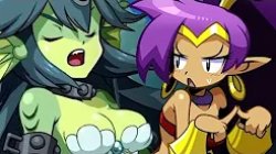 The Giga Mermaid isn't listening to Shantae Meme Template