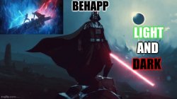 BeHapp's star wars announcement temp Meme Template