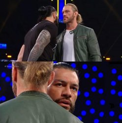 Roman Reigns Edge Meme Template