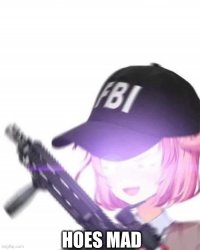 DDLC Hoes Mad Meme Template