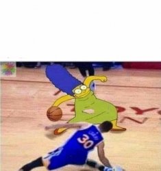 Marge Simpson Meme Template