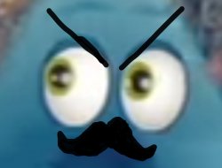 angry mustache water Meme Template