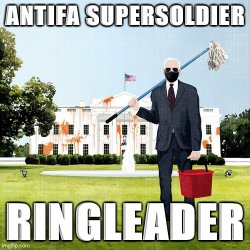 Antifa supersoldier ringleader Meme Template