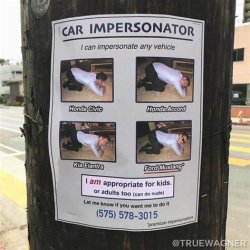 car impersonator Meme Template