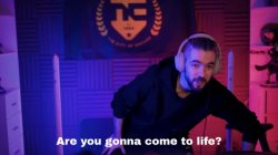 Are you gonna live Meme Template