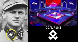 Odal Rune and Nazis Meme Template