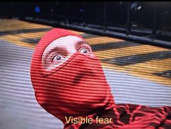 Tobey Maguire Spider-Man visible fear Meme Template