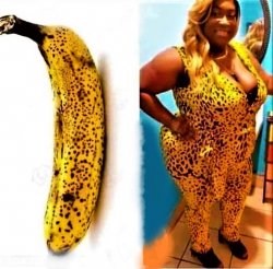 Stacey Abrams banana suit Meme Template