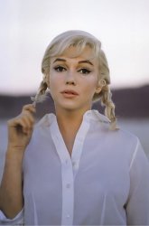 Marilyn Monroe pigtails Meme Template