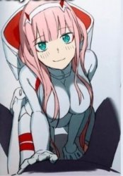 Zero two Meme Template