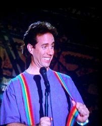 Seinfeld suspenders Meme Template