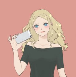 LaceyRobbins1 w/ phone picrew Meme Template