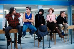 Breakfast Club Sitting In Row Meme Template