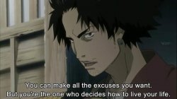 Samurai Champloo Mugen You can make all the excuses you want Meme Template
