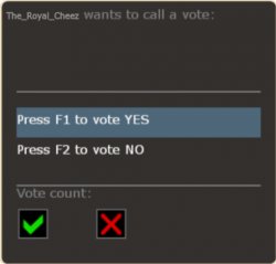 The_Royal_Cheez wants to call a vote Meme Template