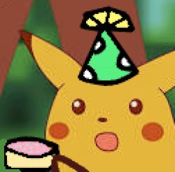 Surprised party pikachu Meme Template