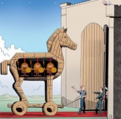 Trojan Horse Meme Template